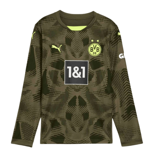 BVB BORUSSIA DORTMUND Maillot de gardien enfant vert foncé 24 / 25
