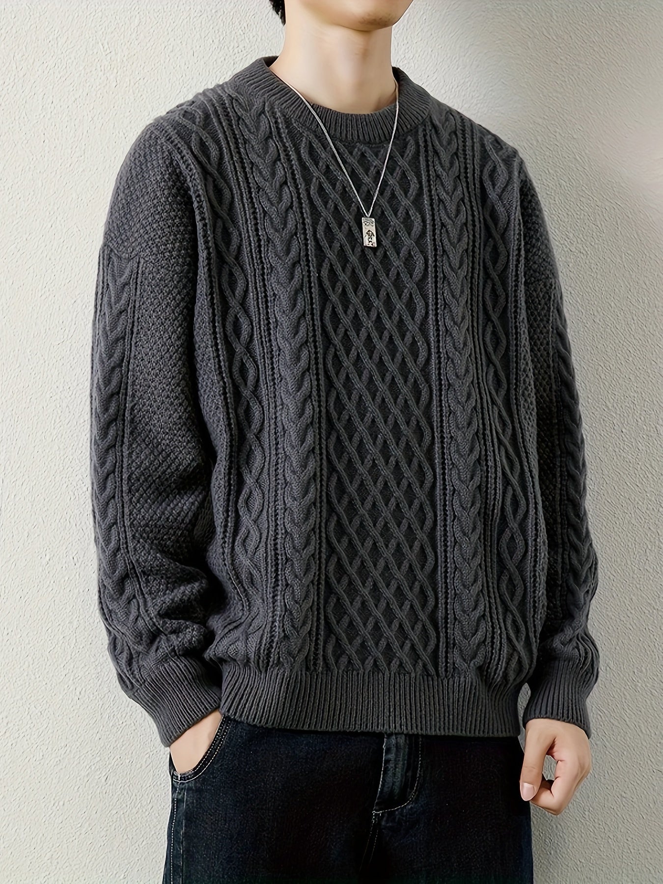 Maglione Hawthorne a Treccia