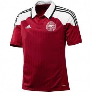 Maillot domicile du DANEMARK Y 2012/2013