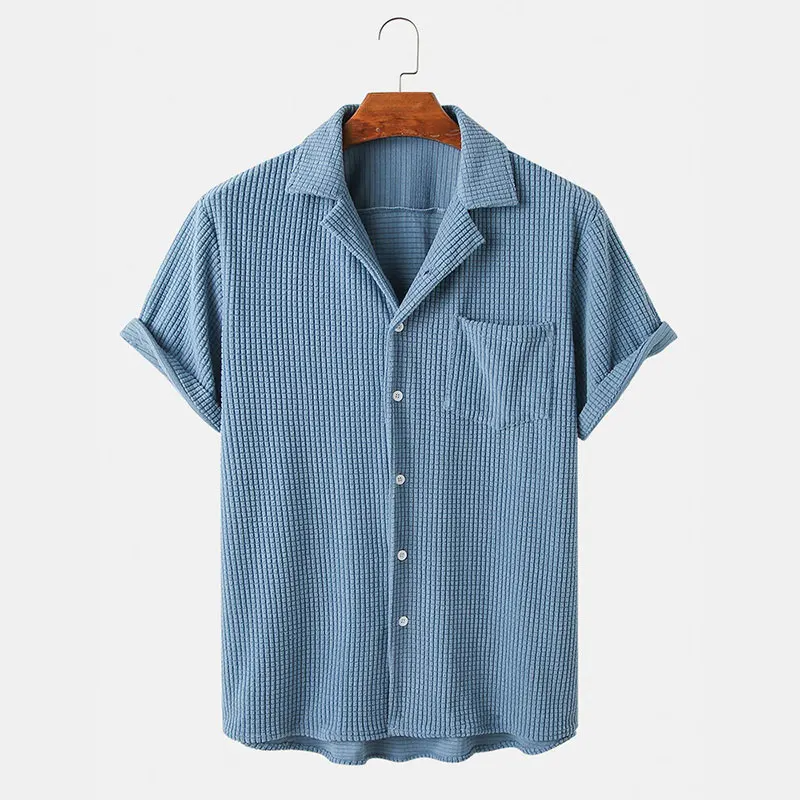 Camisa Bayshore Waffle con botones