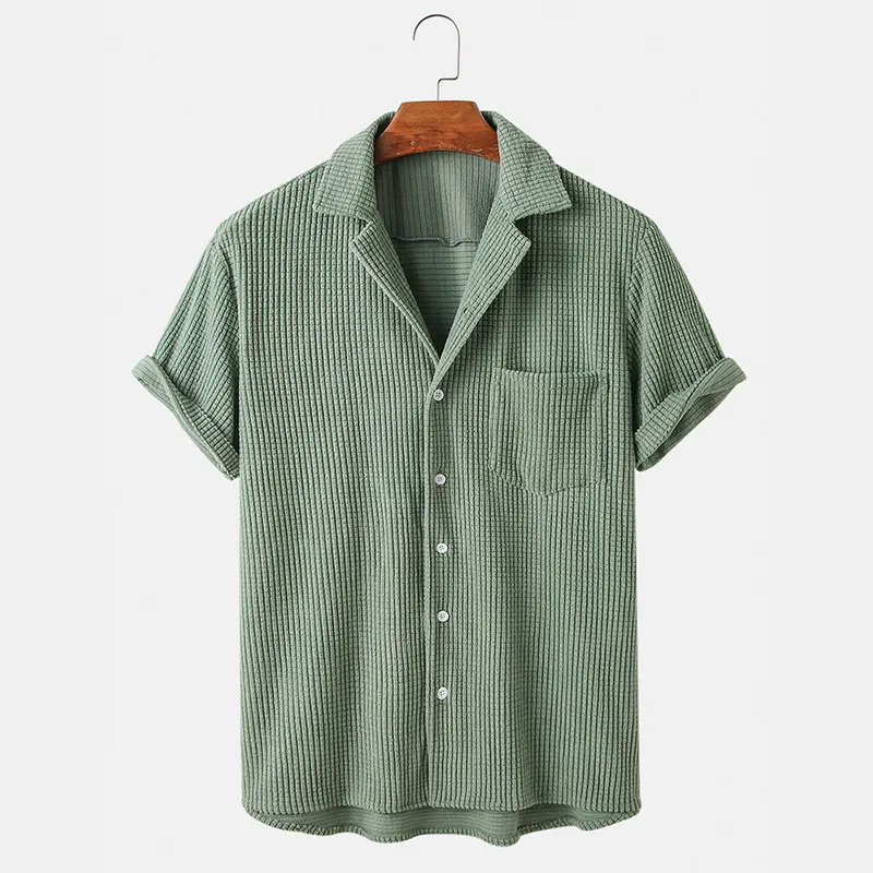 Camisa Bayshore Waffle con botones