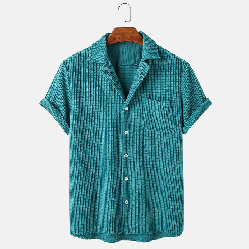 Camisa Bayshore Waffle con botones