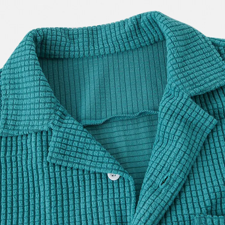Camisa Bayshore Waffle con botones