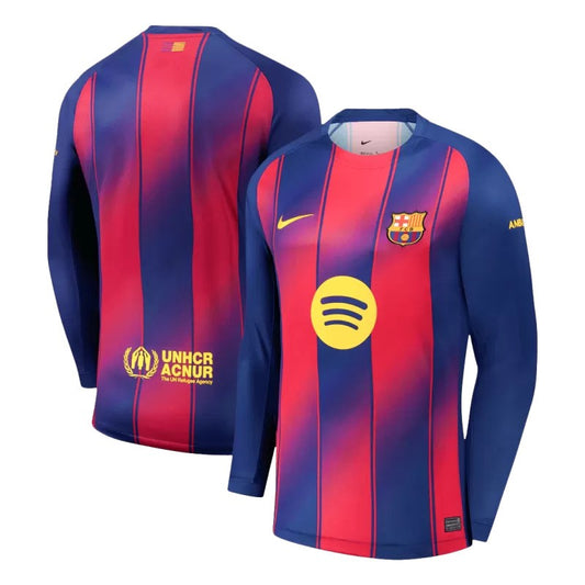 Maillot domicile à manches longues du Barcelona 2025/26