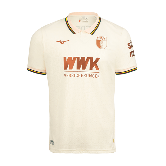 Maillot homme du FCA FC AUGSBURG FUGGERSTADT, crème, 25 / 26
