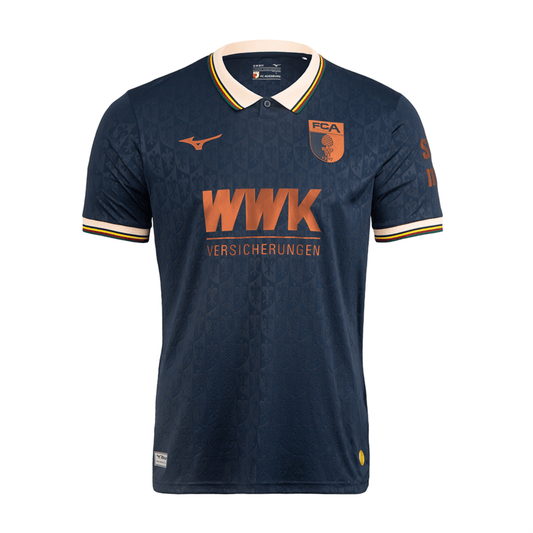 Maillot homme du FCA FC AUGSBURG FUGGERSTADT, bleu foncé, 25 / 26