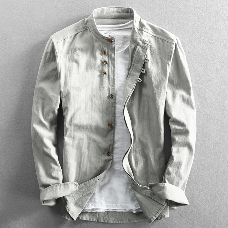 Ashford Leinen Button-Up