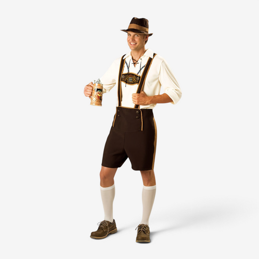 Trachtenkurzanzug für Herren mit Knöpfen