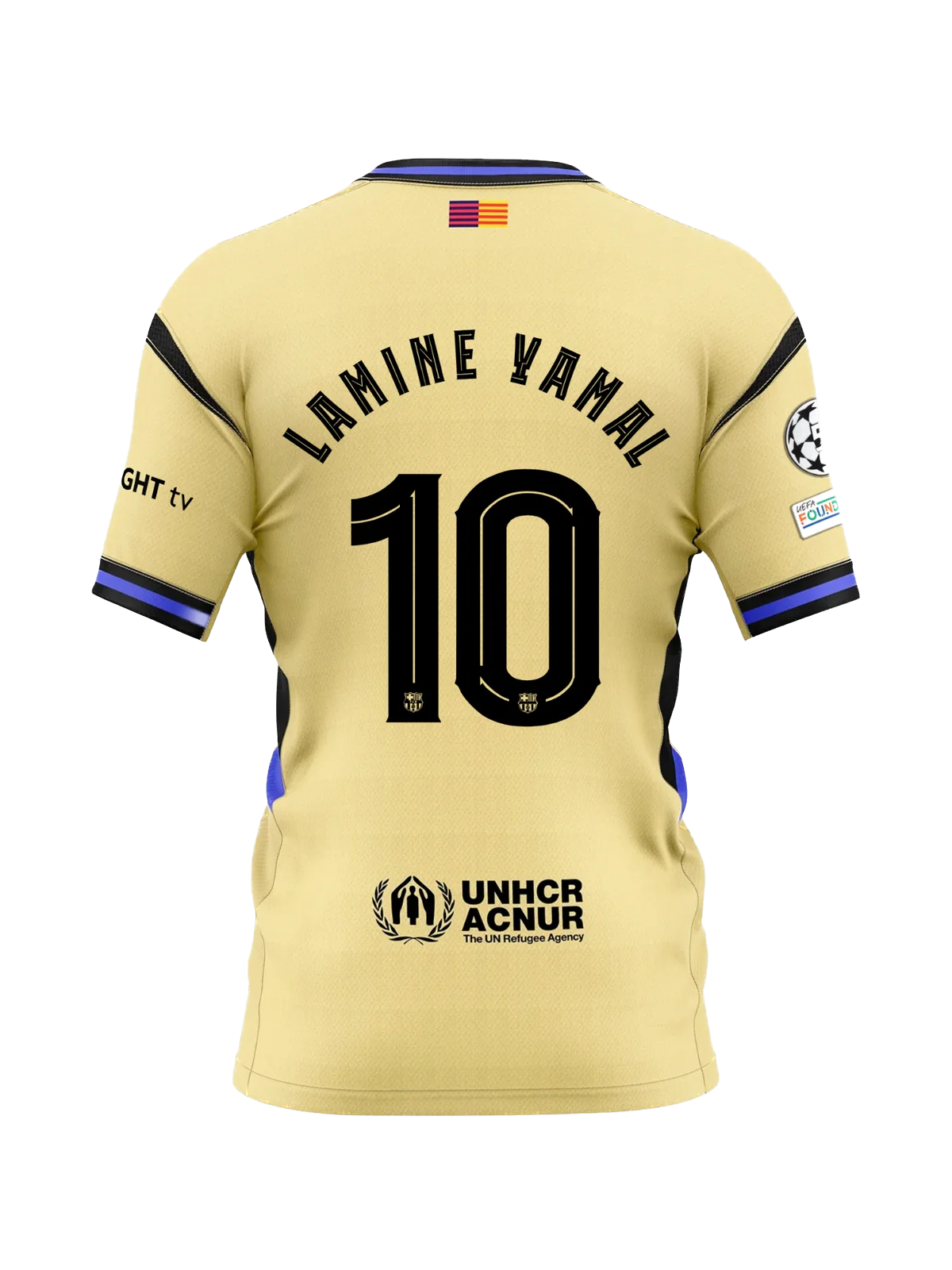 Barcelona 2025/26 LAMINE YAMAL 10 Auswärts-Trikot