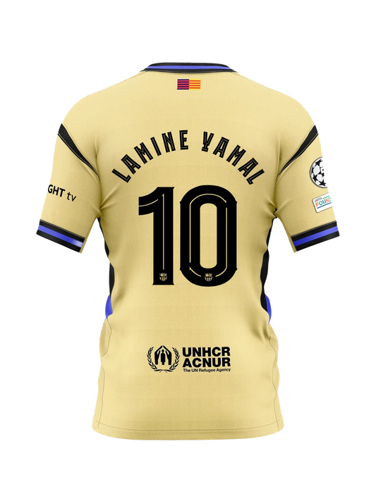 Maillot extérieur du Barcelona LAMINE YAMAL 10 2025/26