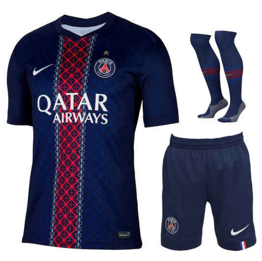 Paris Saint-Germain – Heimtrikotset – 2025/26 – Kinder – 1 Stern
