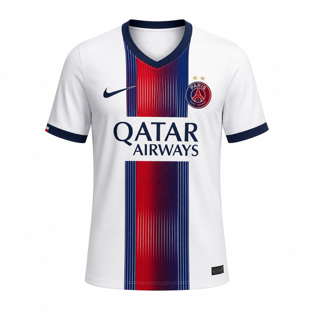 Paris Saint-Germain – Camiseta visitante – 2026/27 – Hombre – 2 estrellas – Blanco