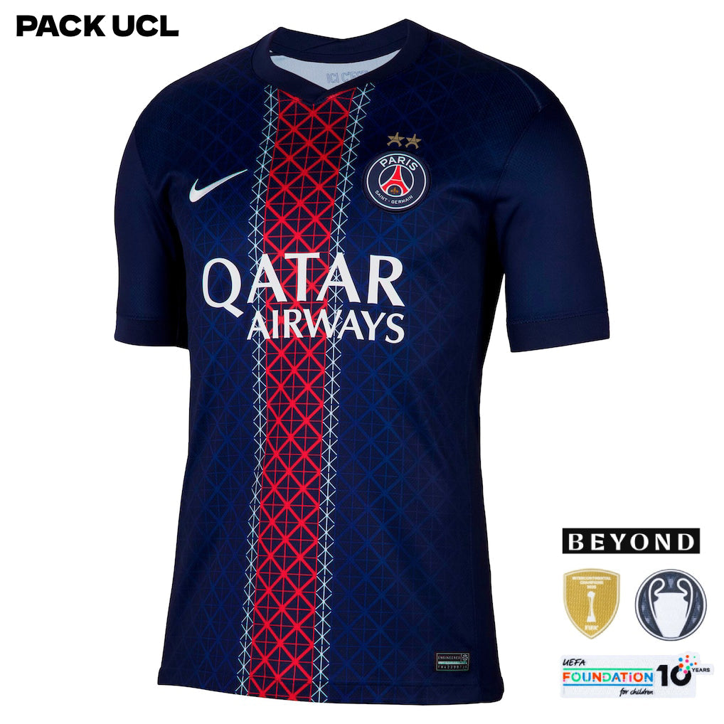 Paris Saint-Germain – Home Jersey – 2025/26 – Men's – 2 Stars – Champions League Edition – 10th Anniversary Edition