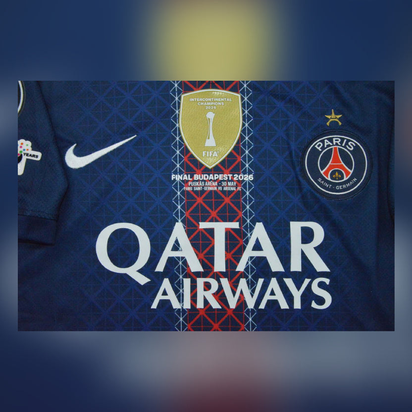 Paris Saint-Germain – Maglia da casa – 2026 – Uomo – 1 stella – Finale di Champions League 2026 – Budapest