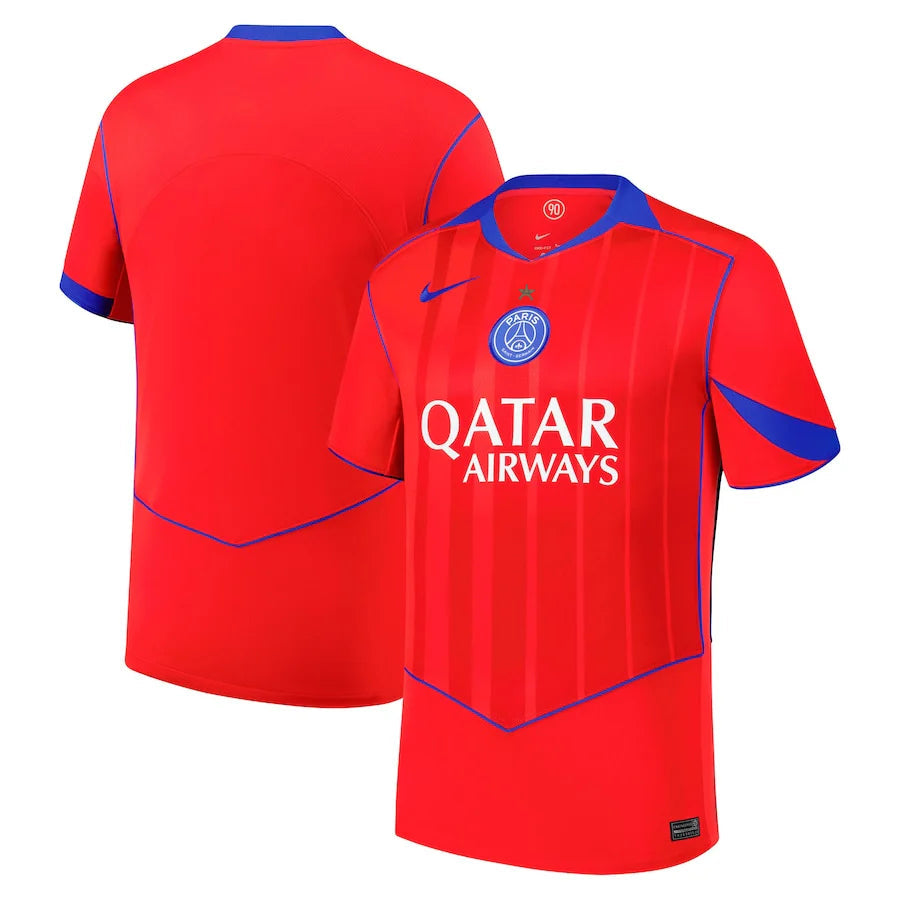 Paris Saint-Germain – Third Shirt – 2025/26 – Men's – 1 Star – Red