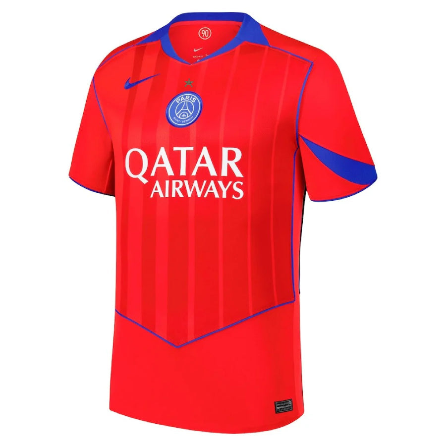 Paris Saint-Germain – Third Shirt – 2025/26 – Men's – 1 Star – Red