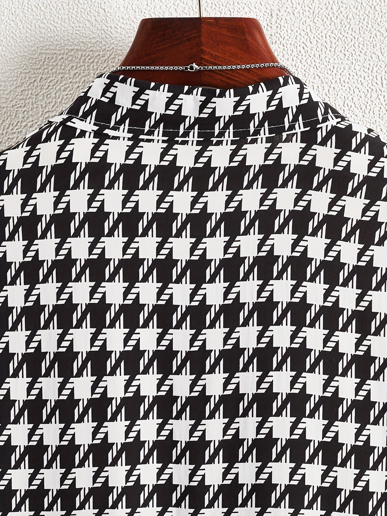 Monte Carlo Hahnentritt Button-Up