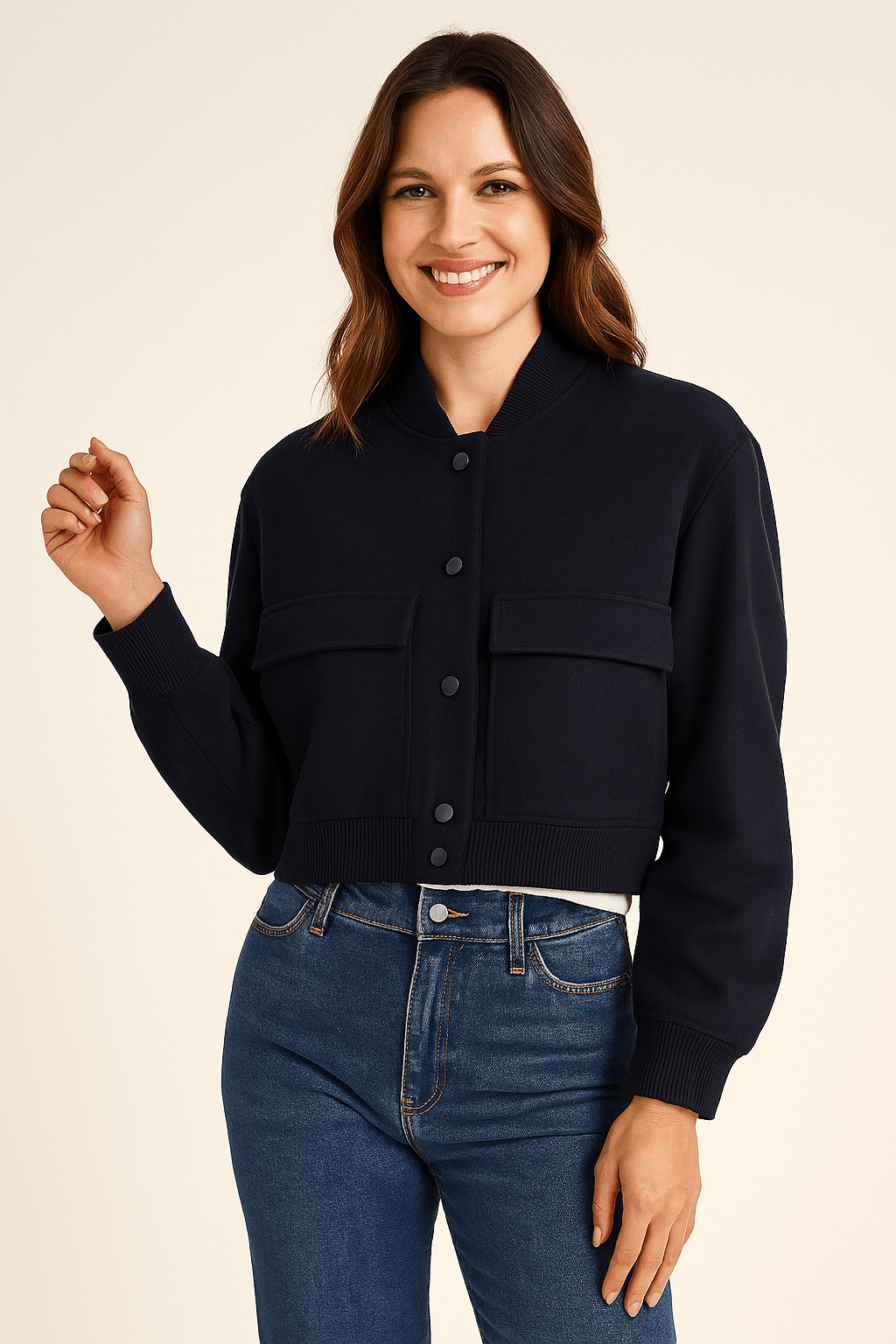 Giacca Bomber Corta da Donna | Stile Moderno