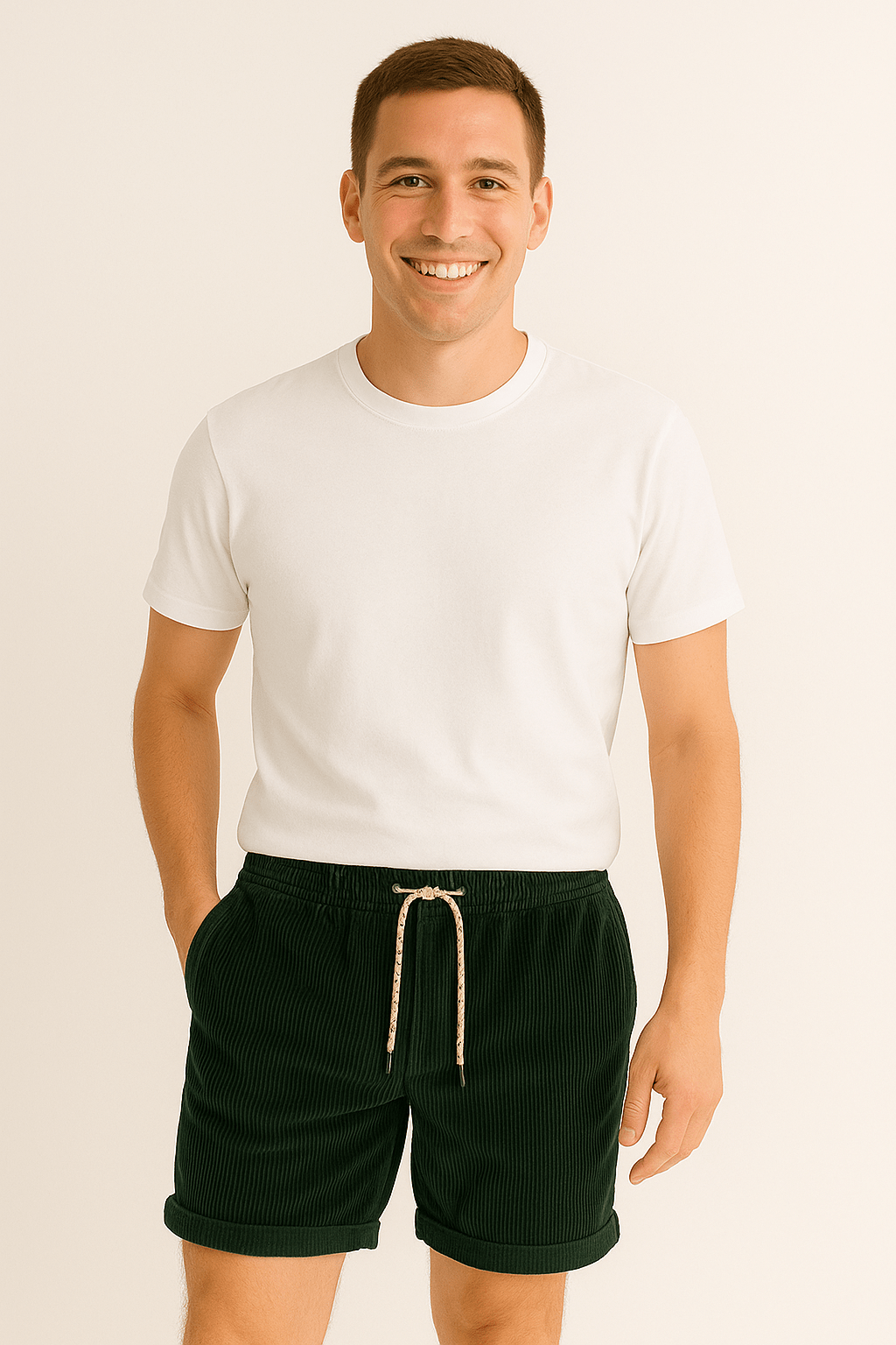 Pantaloncini in Velluto Uomo | Comfort Casual