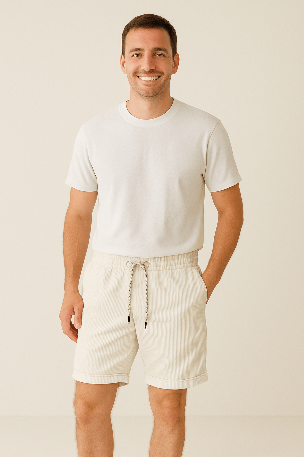 Pantaloncini in Velluto Uomo | Comfort Casual