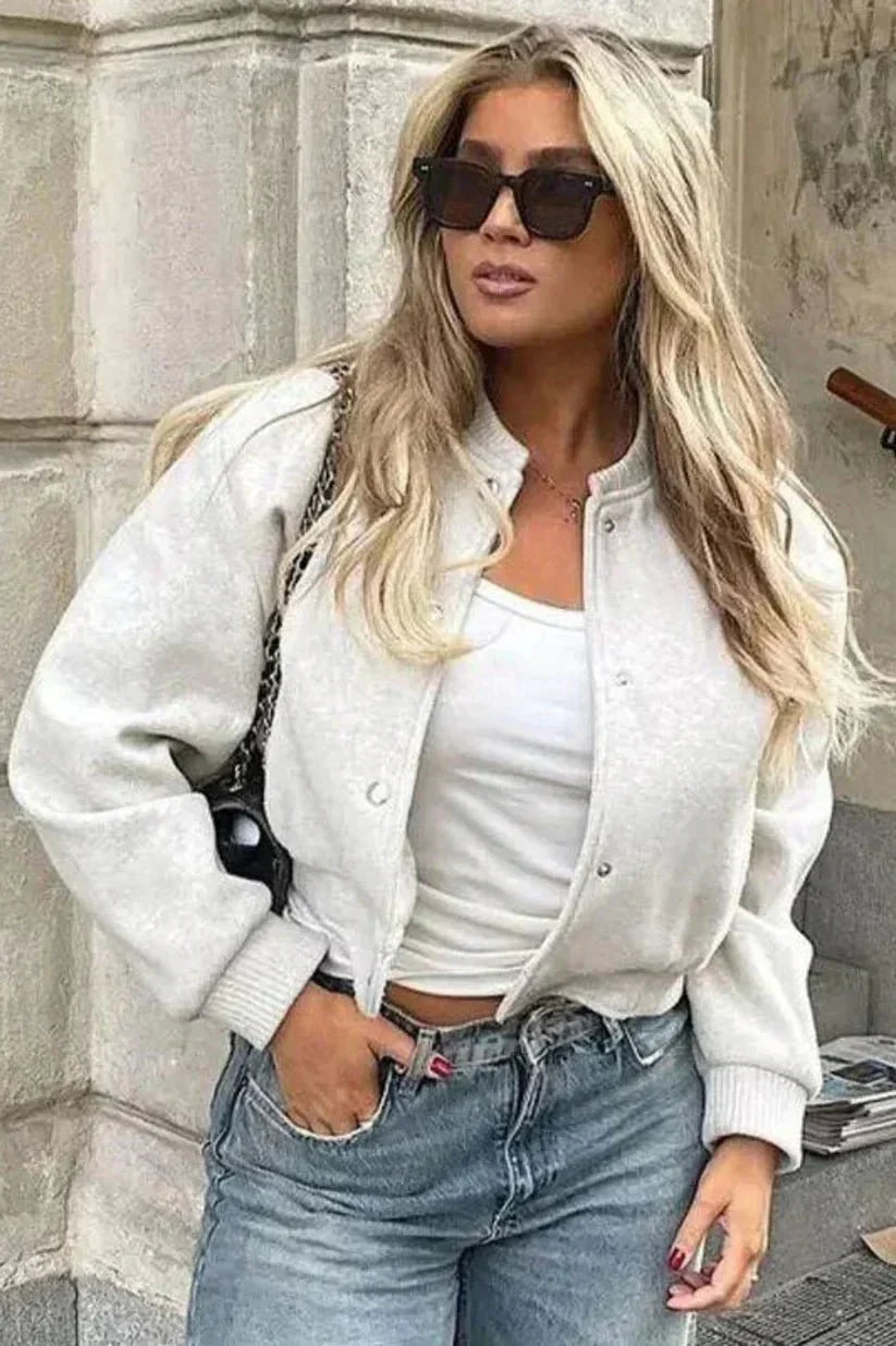 Giacca Bomber Corta da Donna | Sportiva & Alla Moda