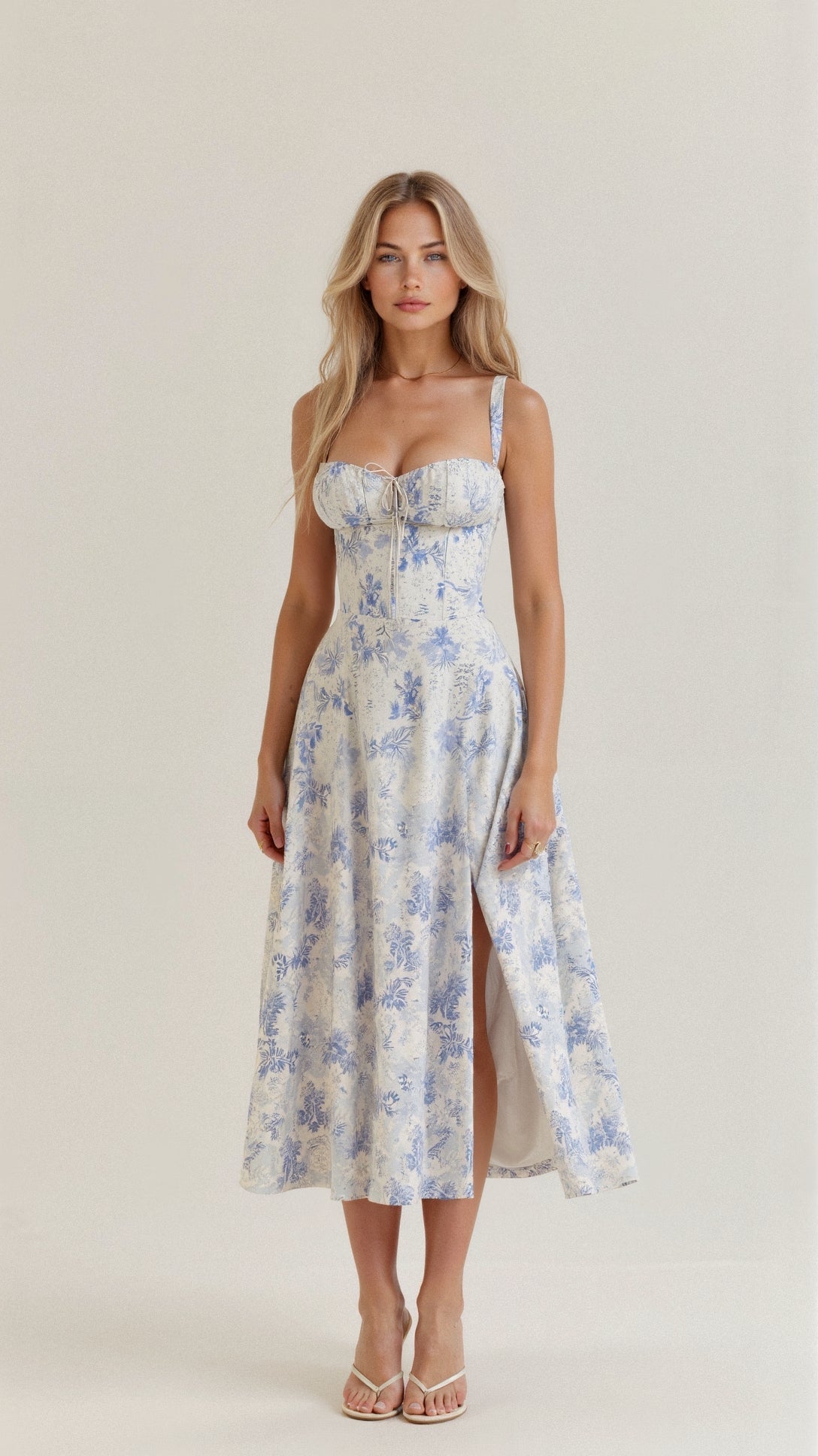 Corsetto Midi Vestito da Donna | Silhouette Elegante