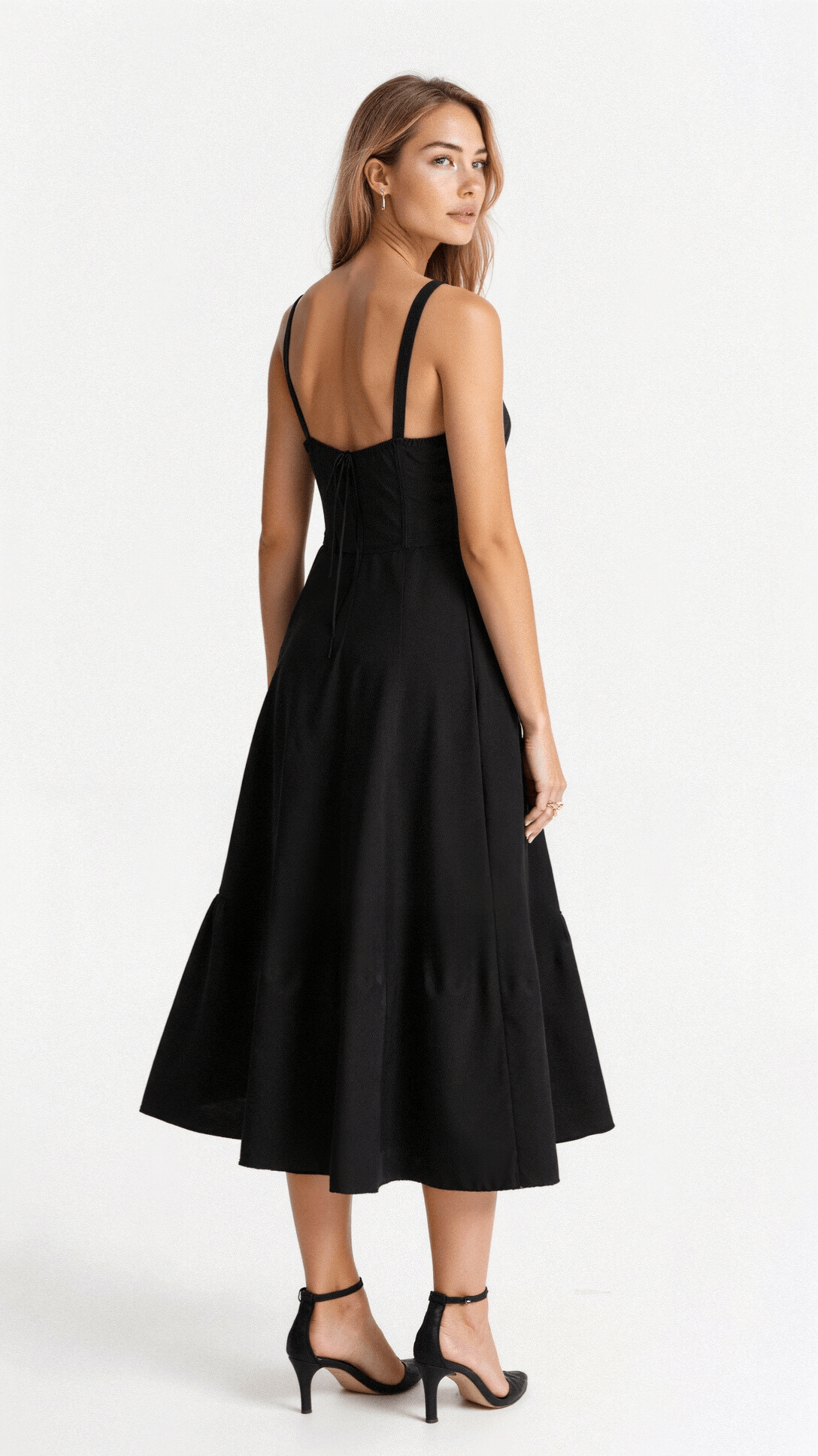 Corsetto Midi Vestito da Donna | Silhouette Elegante