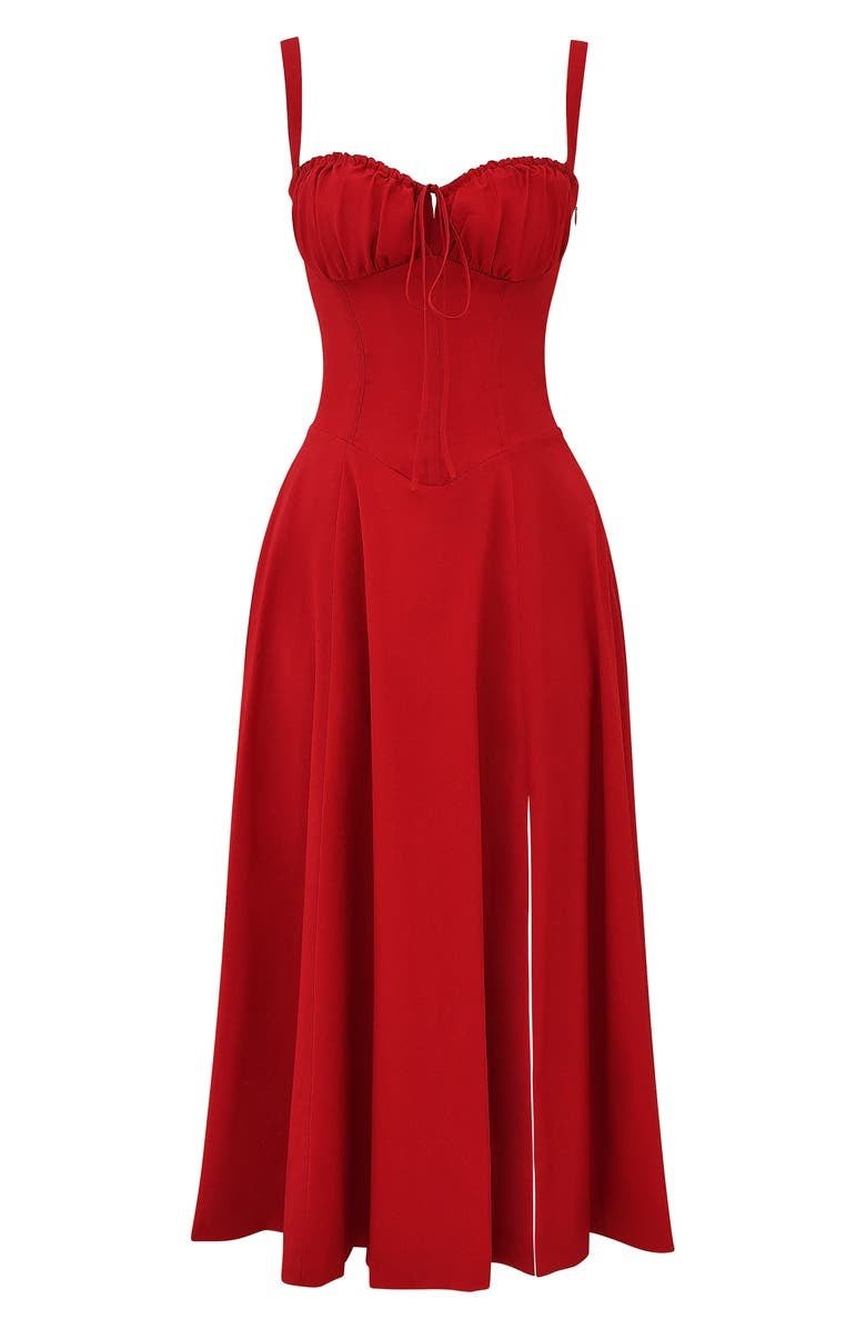 Corsetto Midi Vestito da Donna | Silhouette Elegante