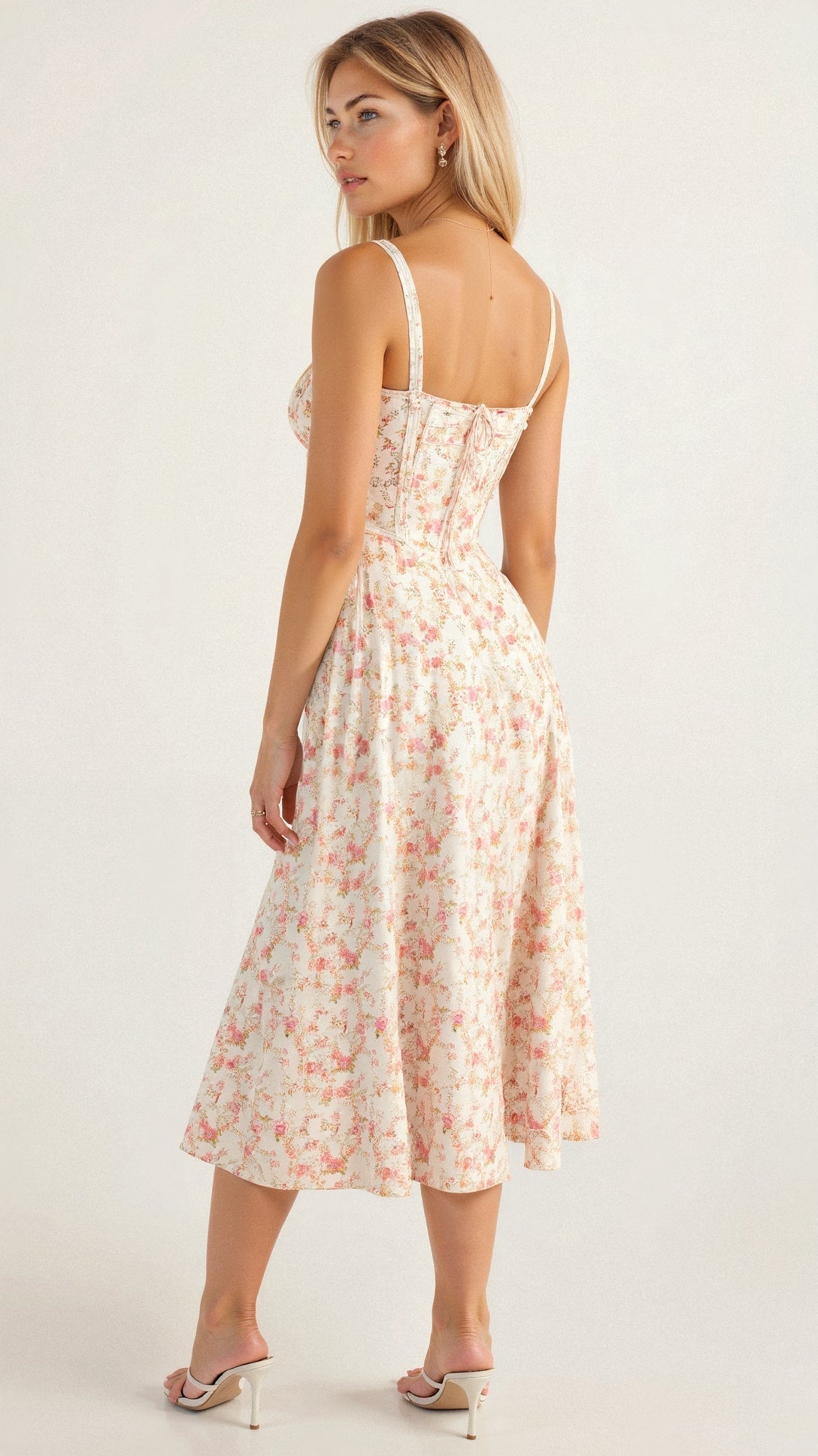 Corsetto Midi Vestito da Donna | Silhouette Elegante