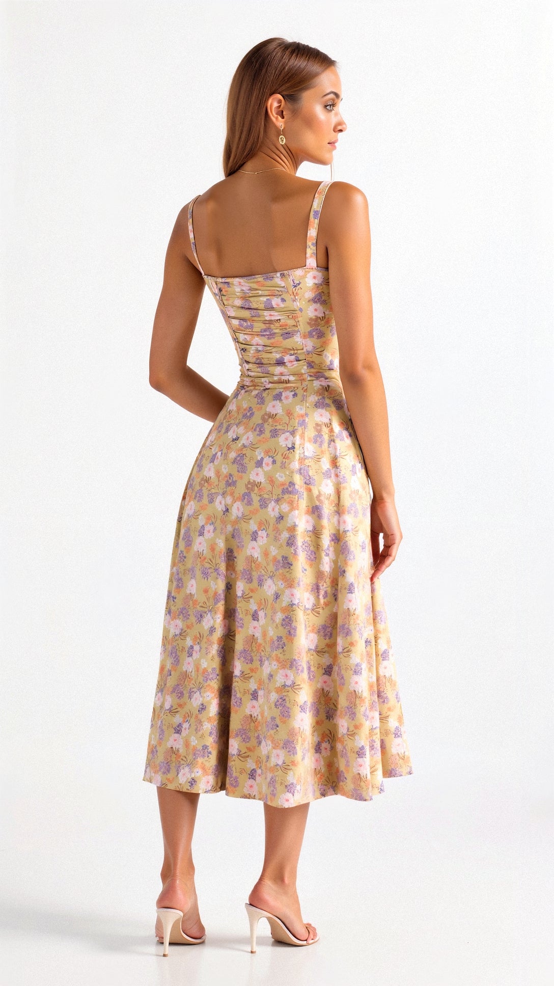 Corsetto Midi Vestito da Donna | Silhouette Elegante