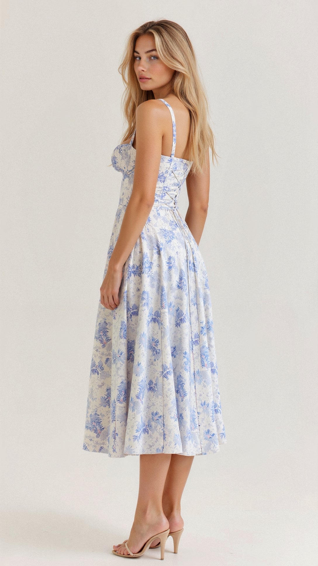 Corsetto Midi Vestito da Donna | Silhouette Elegante