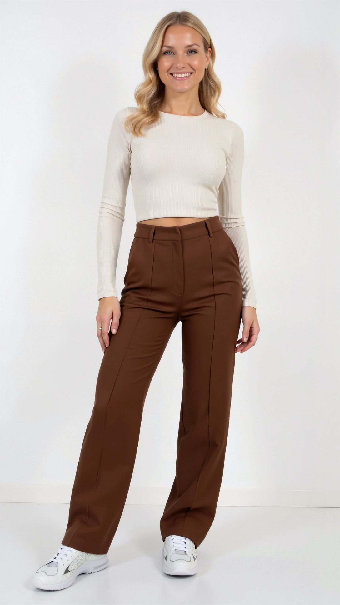 Pantalones de pierna ancha para mujer | Elegantes y atemporales