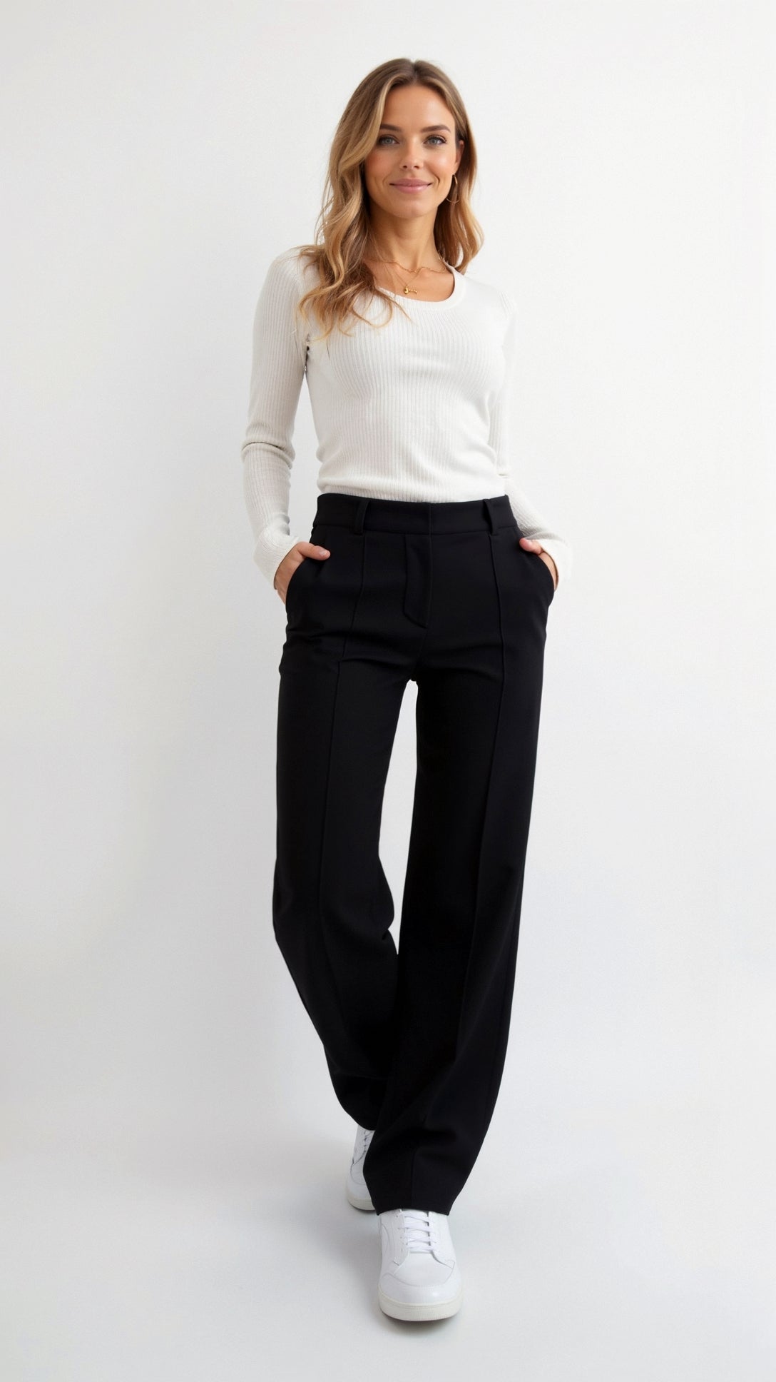Pantalones de pierna ancha para mujer | Elegantes y atemporales