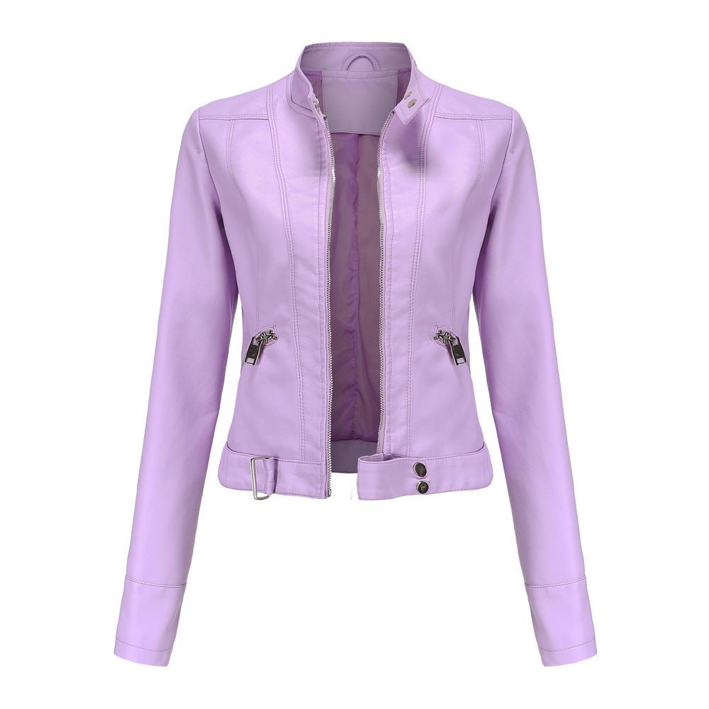 Op maat gemaakte leren jas voor dames | Moeiteloze stijl