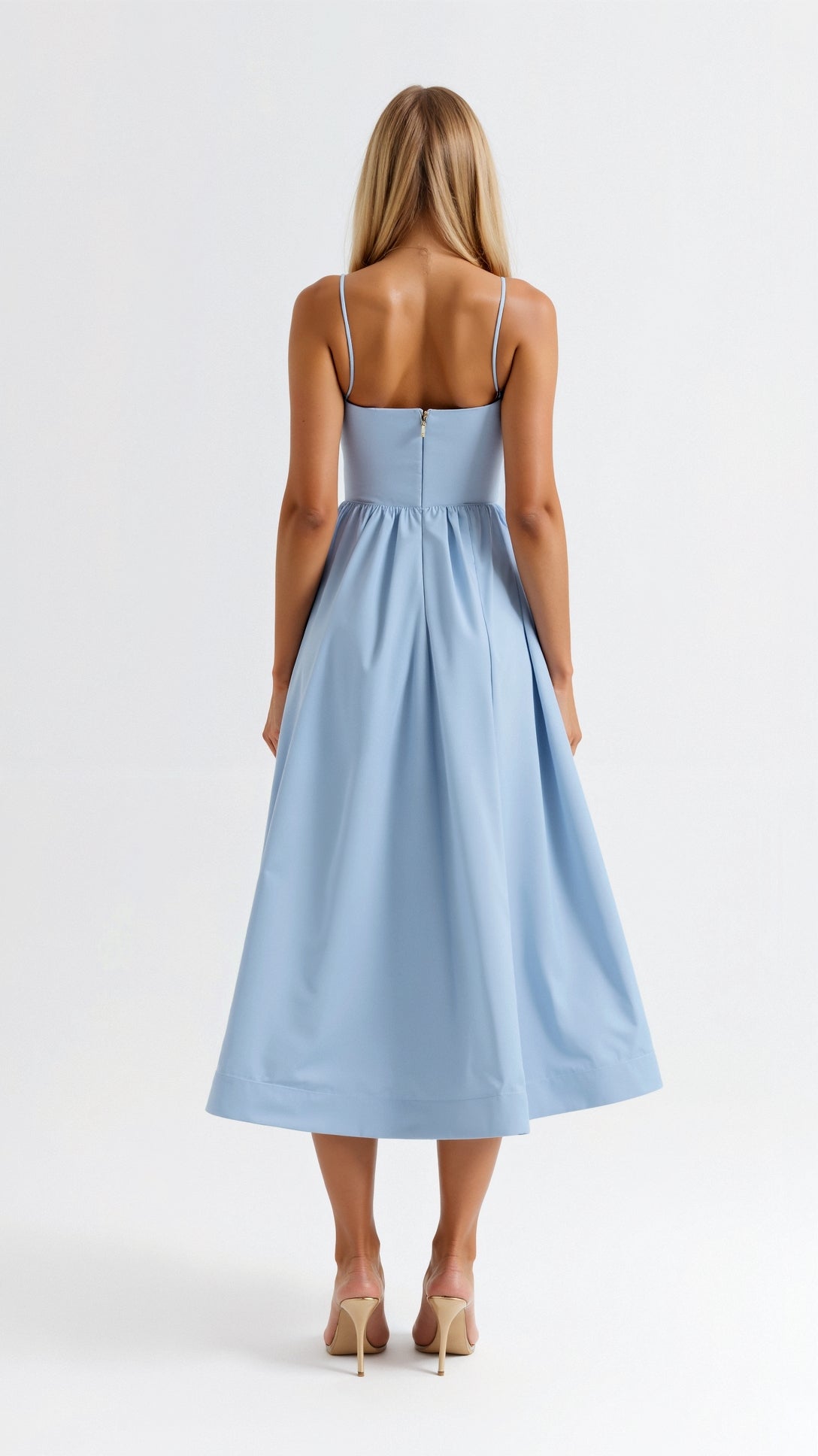 Vestido midi fluido para mujer | Elegancia sin esfuerzo