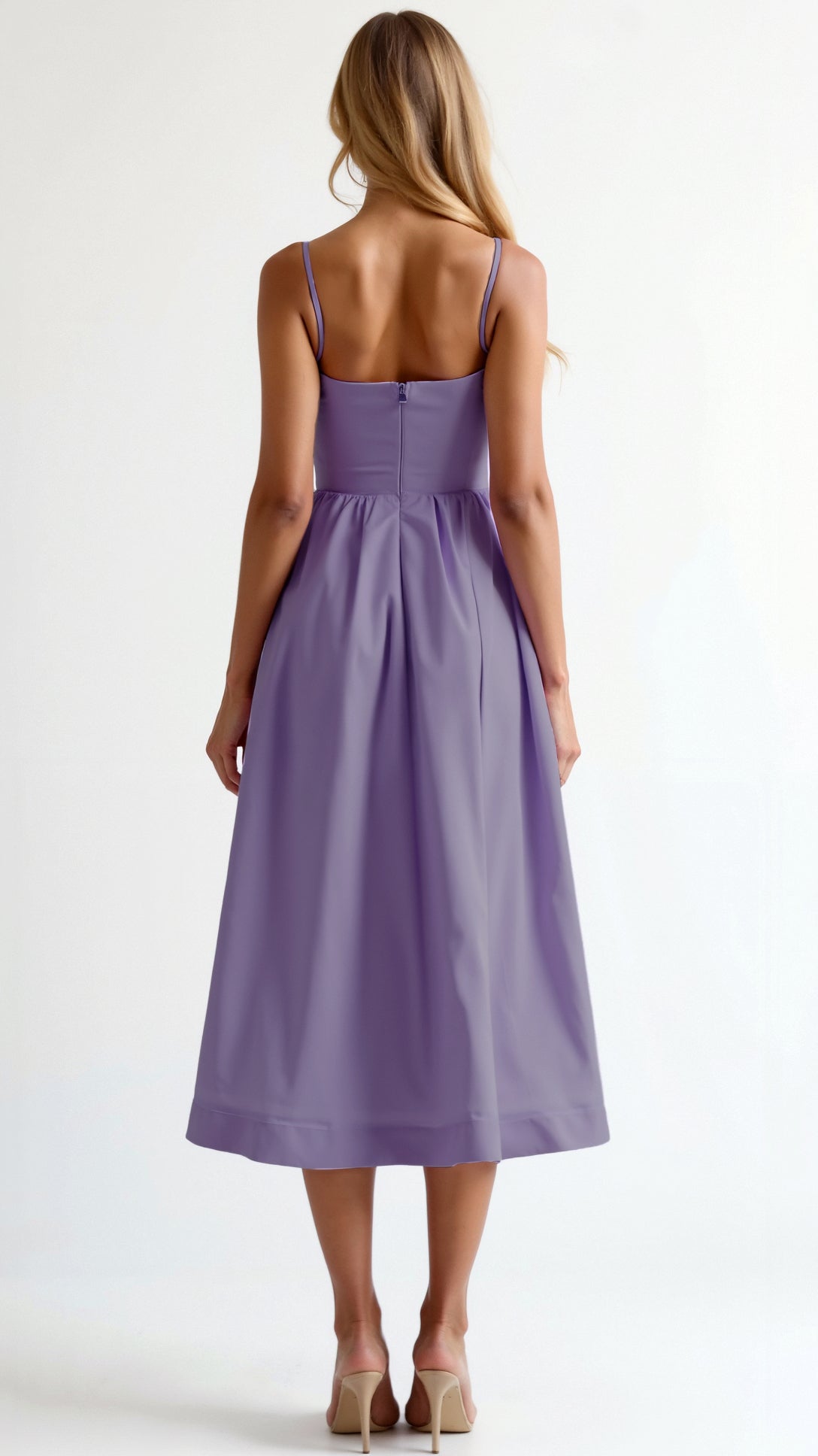 Vestido midi fluido para mujer | Elegancia sin esfuerzo