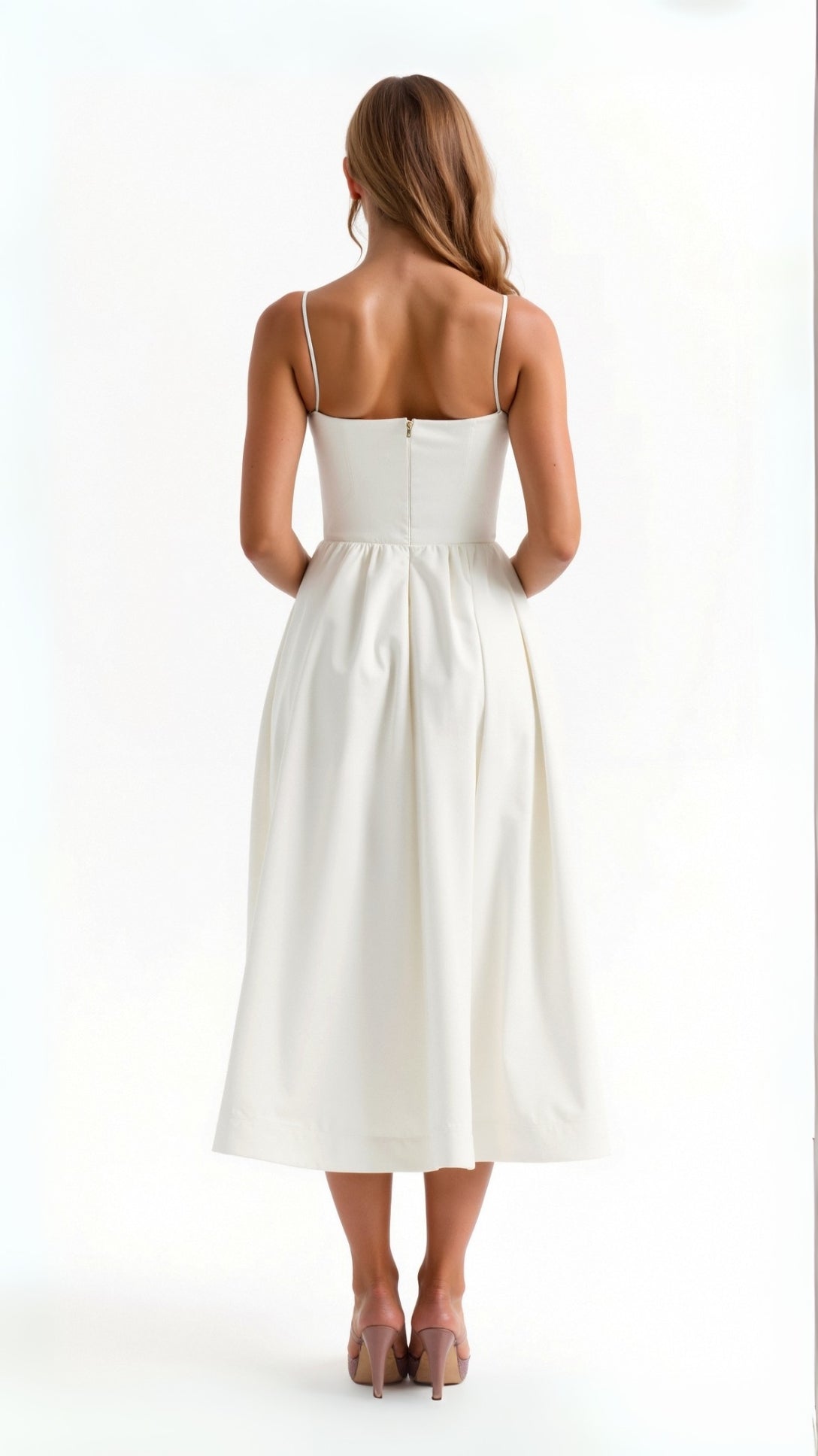 Vestido midi fluido para mujer | Elegancia sin esfuerzo