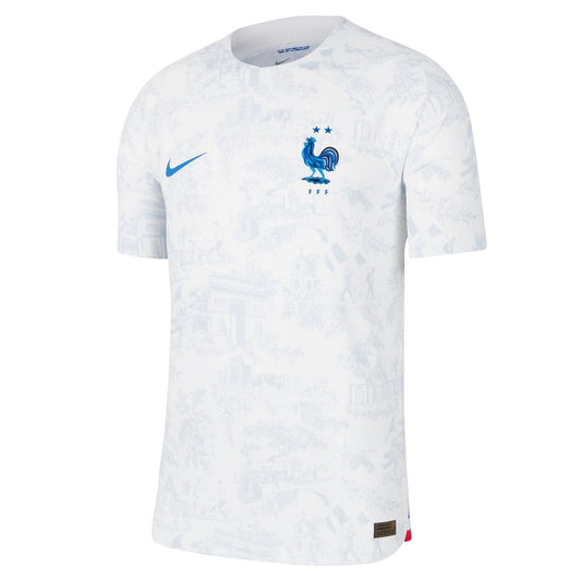 FFF FRANCIA Maglia trasferta bambini Coppa del Mondo 2022