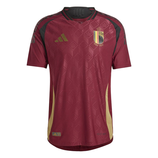 Maillot domicile authentique pour homme de la RBFA Belgique EURO 2024