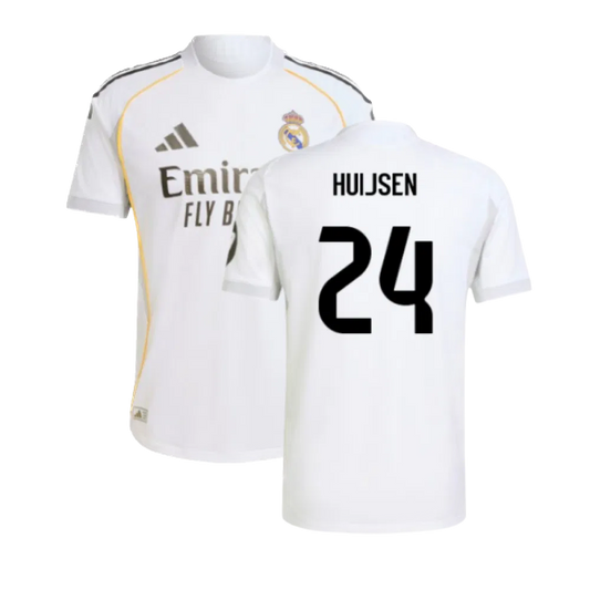 Real Madrid 2025/26 Huijsen 24 Heimspieltrikot