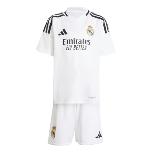 Mini-kit domicile du Real Madrid 2024/25