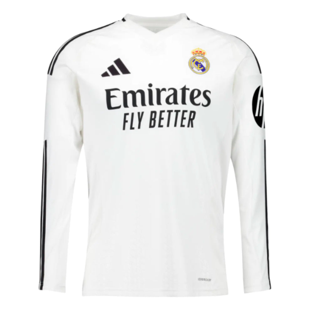 2024/25 Real Madrid Langarm-Heimtrikot