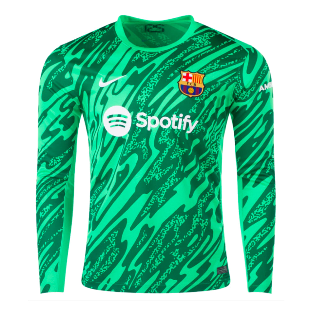 Maillot de gardien domicile du FC Barcelone 2024/25 (vert)