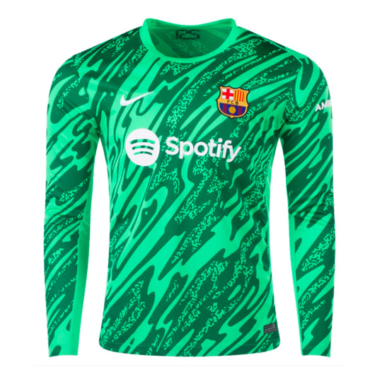 Maillot de gardien domicile du FC Barcelone 2024/25 (vert)