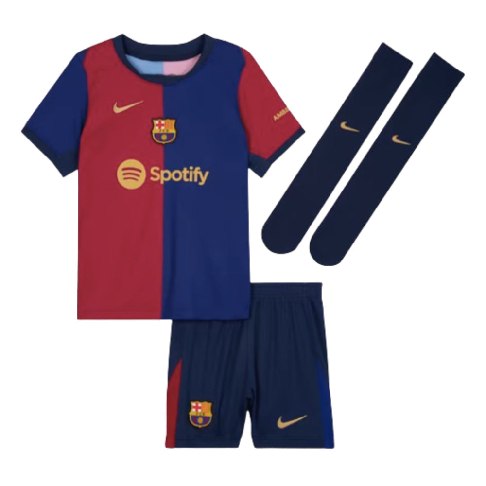 Mini-kit domicile du FC Barcelone 2024/25