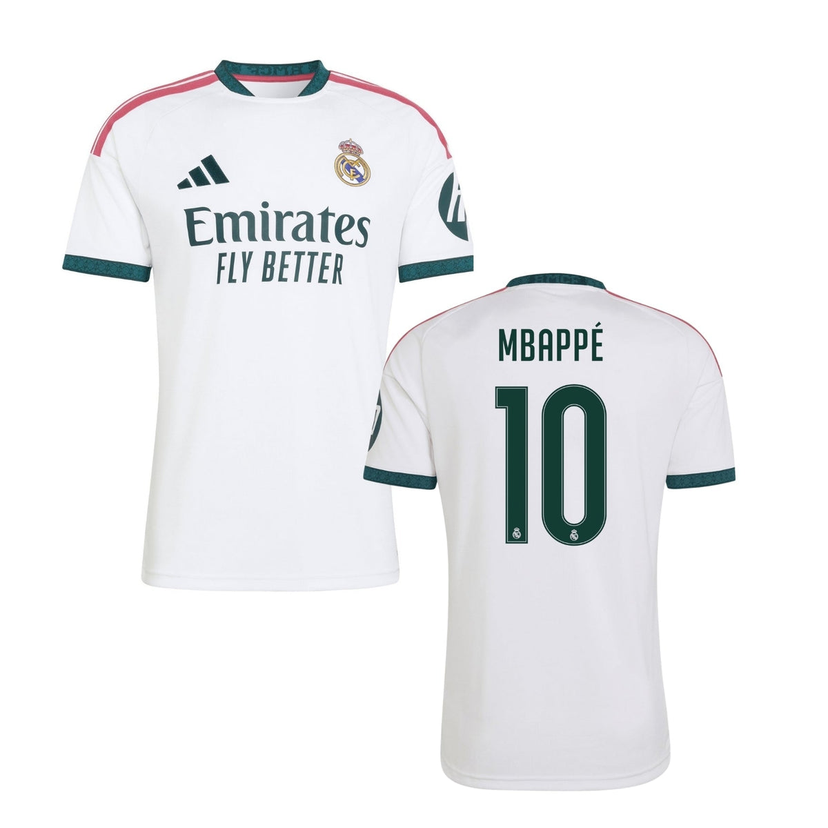 REAL MADRID 2026/27 Maglia da casa uomo – Versione giocatore – MBAPPÉ 10
