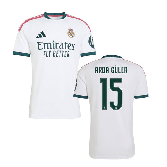 REAL MADRID 2026/27 Heimtrikot Herren – ARDA GÜLER 15