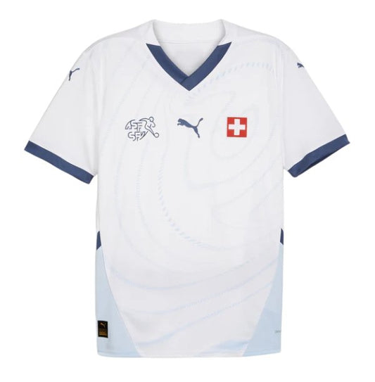 Camiseta de visitante para hombre SFV SUIZA EURO 2024