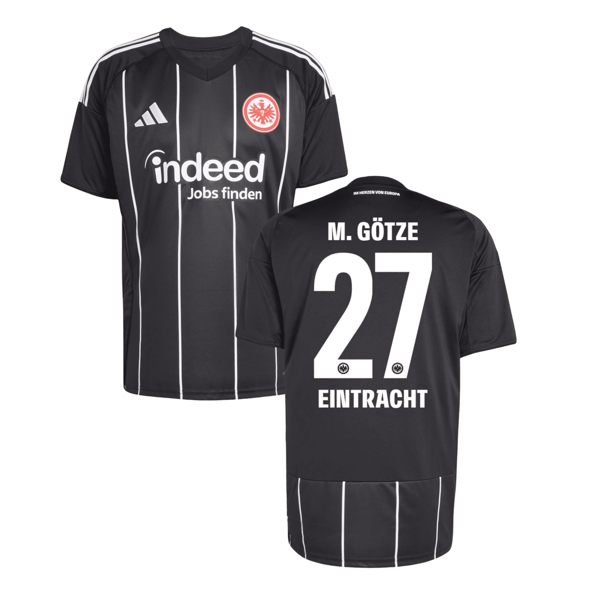 SGE EINTRACHT FRANKFURT 2025/26 Maillot de football homme – M. GÖTZE 27