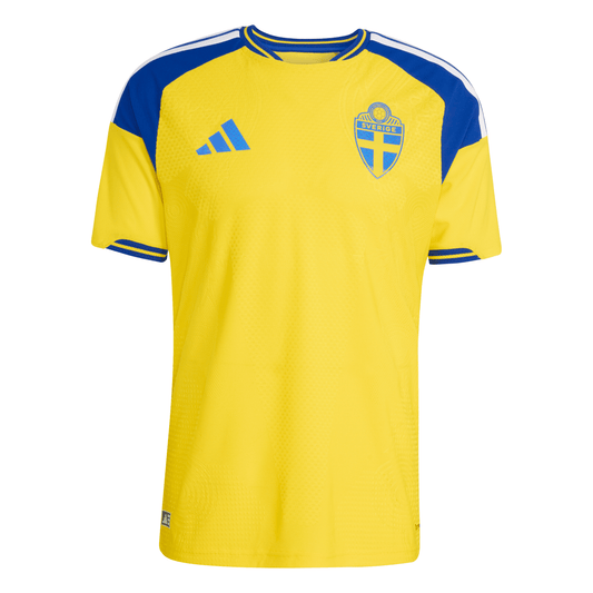 SVFF SUÈDE maillot domicile authentique homme Coupe du monde 2026